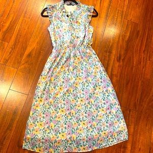 Banana Republic Floral Midi Dress